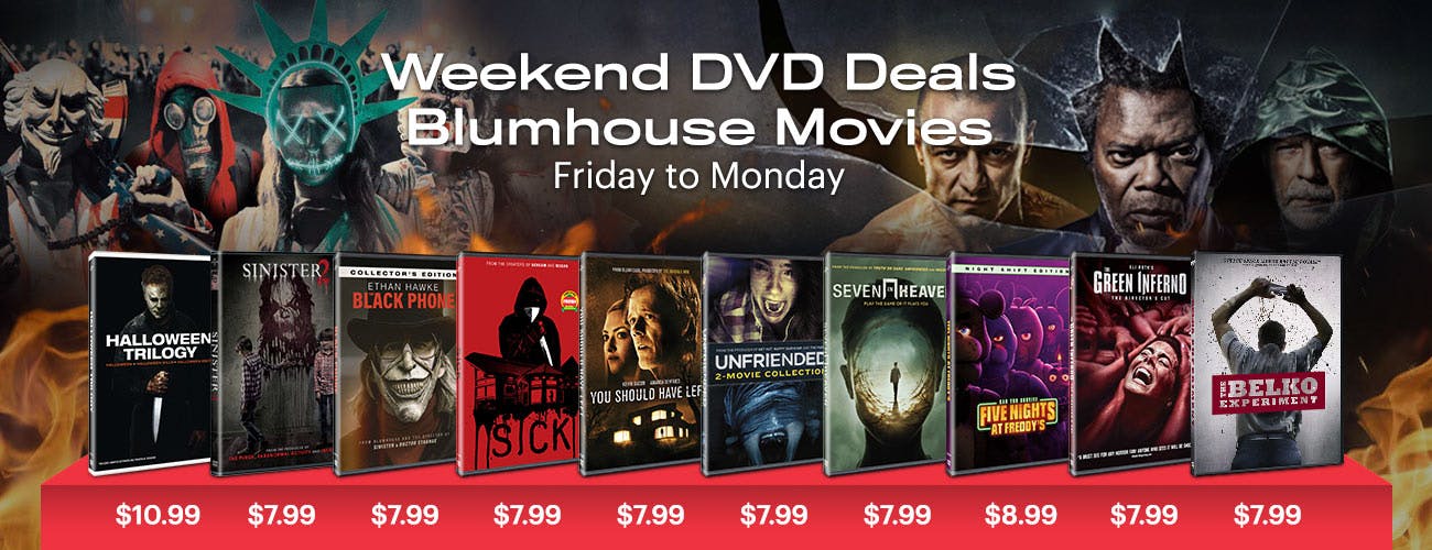DVD Weekend Deals - Friday to Monday: Blumhouse