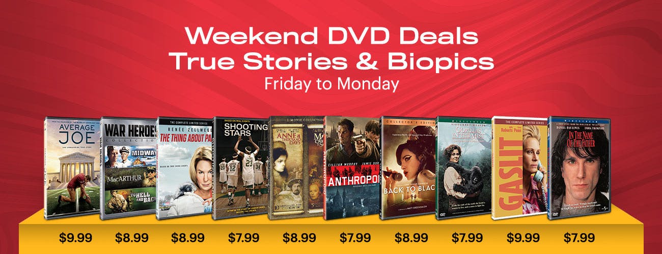 DVD Weekend Deals - Friday to Monday: True Stories
