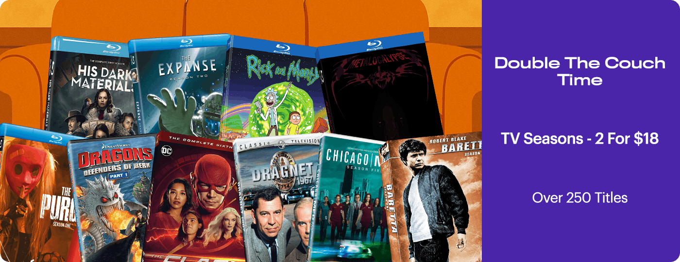 TV Seasons - 2 For $18
