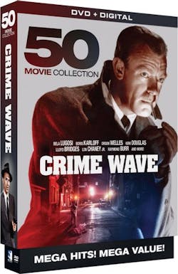Crime Wave - 50 Movie MegaPack - DVD+Digital [DVD]