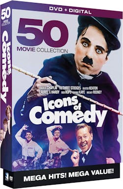 Icons Of Comedy - 50 Movie Collection (Digital) [DVD]