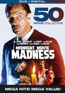 Midnight Movie Madness - 50 Movie Collection (Box Set) [DVD]