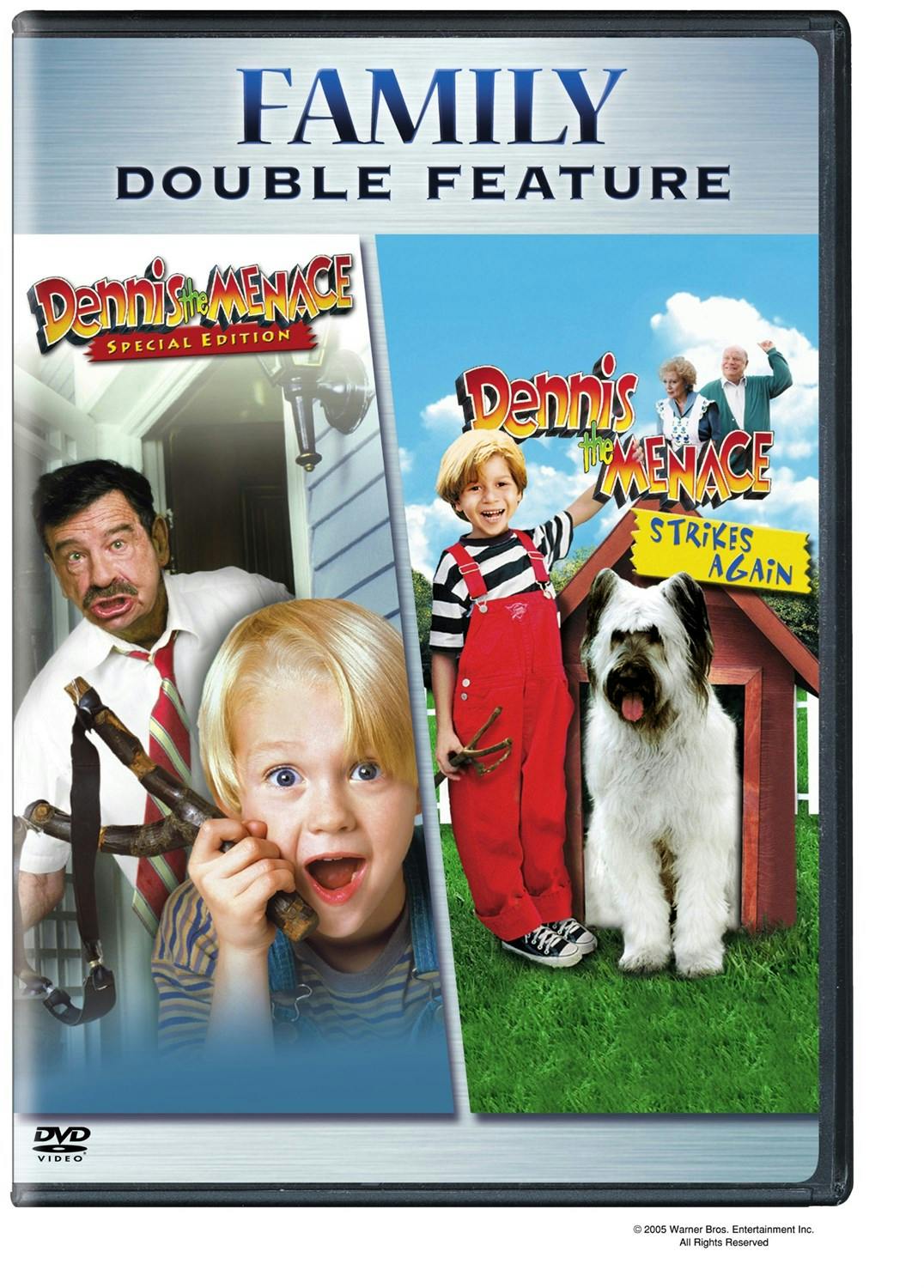Dennis the Menace/Dennis the Menace Strikes Again (DVD Double Feature) - DVD  - Children Movies on DVD - Movies on GRUV