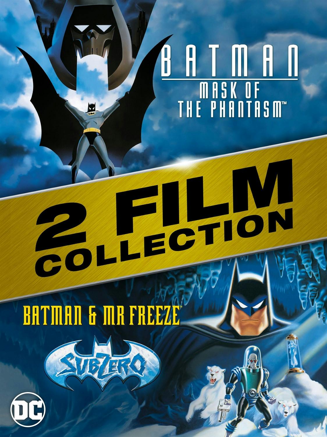 Batman: Mask of Phantasm Batman and Mr. Freeze: Sub Zero (DVD Double Feature) - DVD