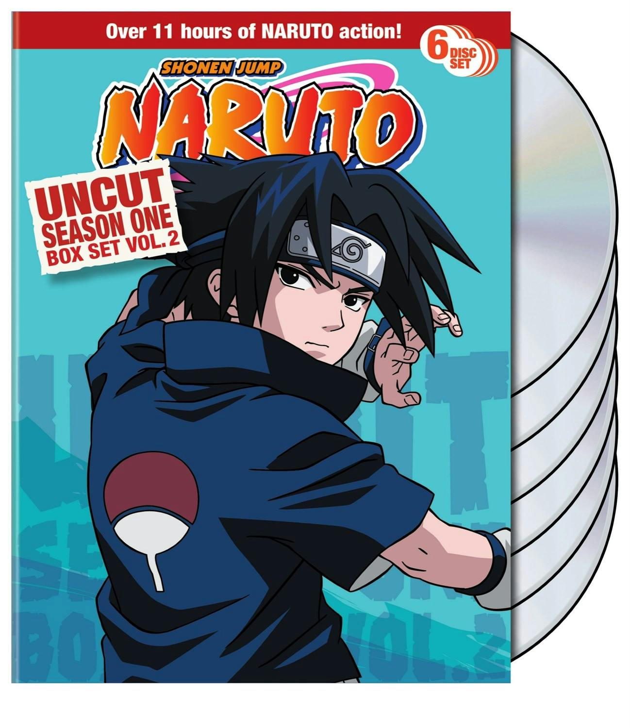 Naruto Uncut Season 1 Vol 2 Box Set - DVD