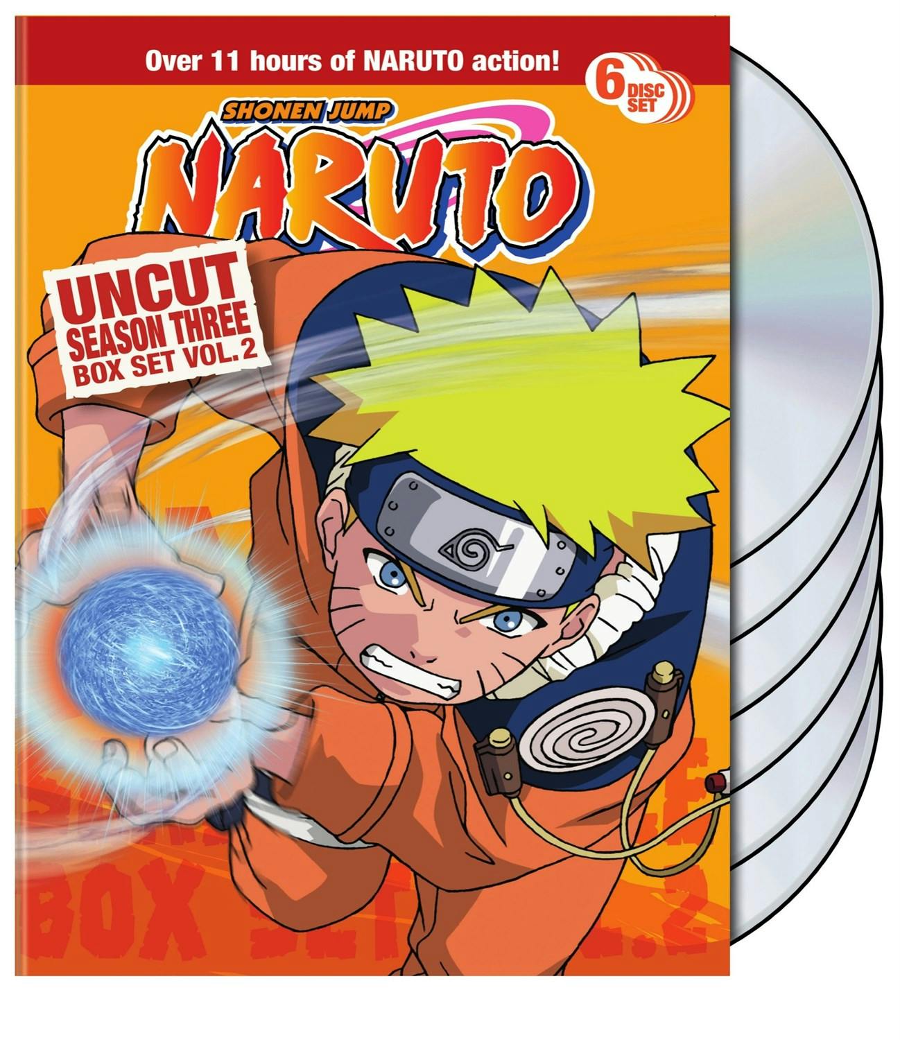 Naruto Uncut Season 3 Vol 2 Box Set - DVD