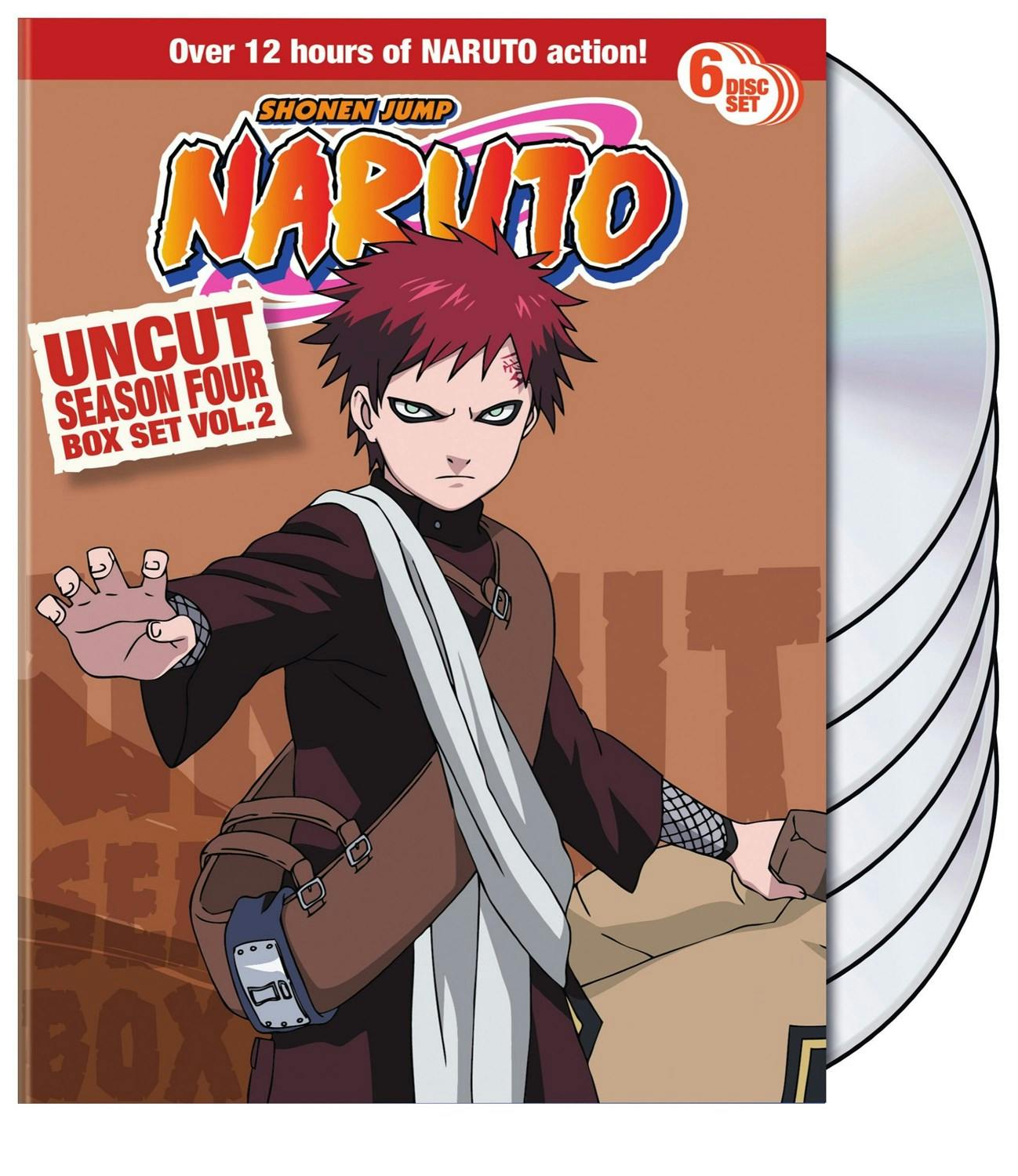Naruto Uncut Season 4 Vol 2 Box Set - DVD