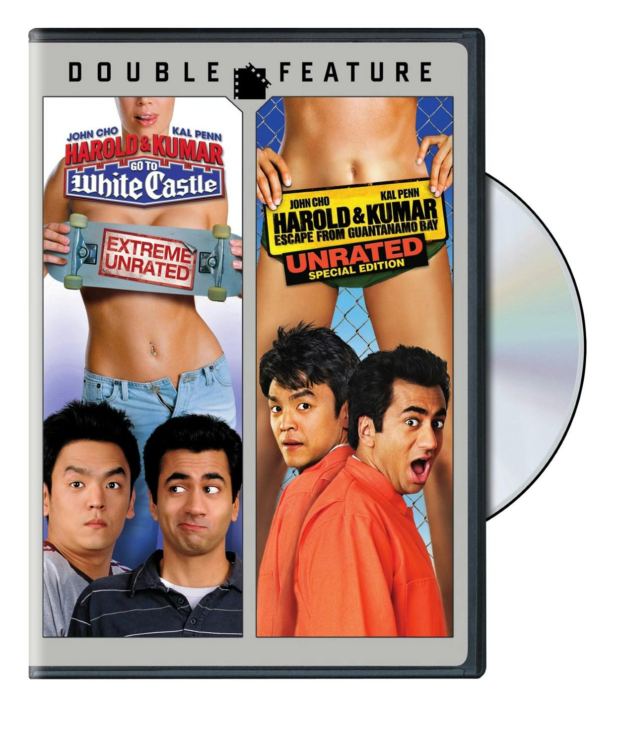 Harold & Kumar Go to White Castle/Harold & Kumar Escape from Guantanamo Bay (DVD Double Feature) - DVD