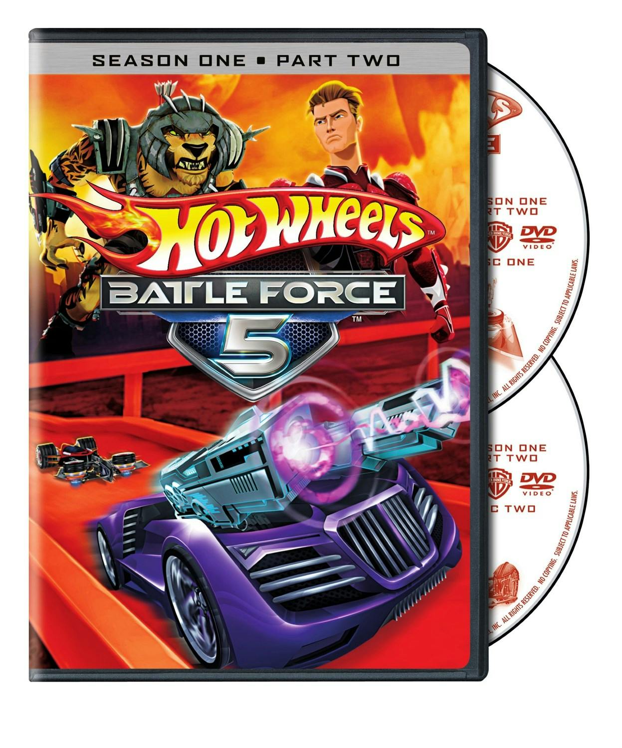 Hot Wheels Battle Force 5: Season 1 Part 2 - DVD