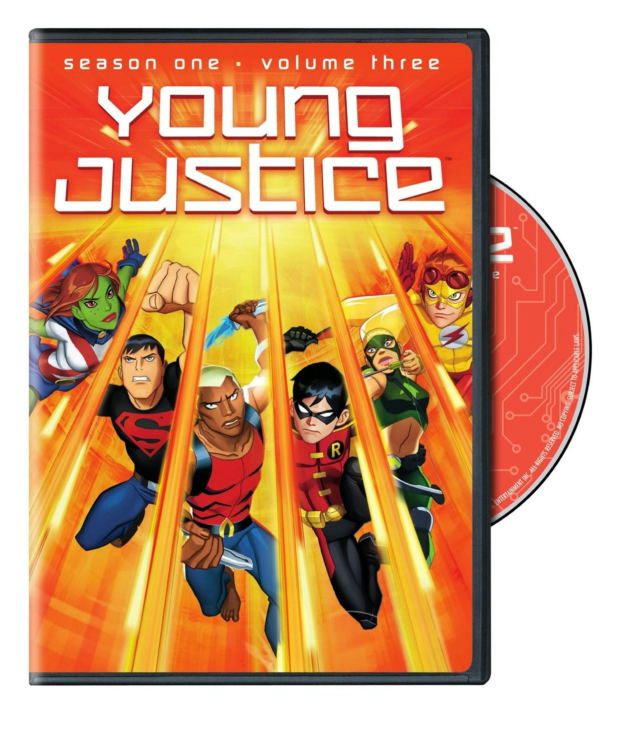 Young Justice: Season One Volume Three - DVD