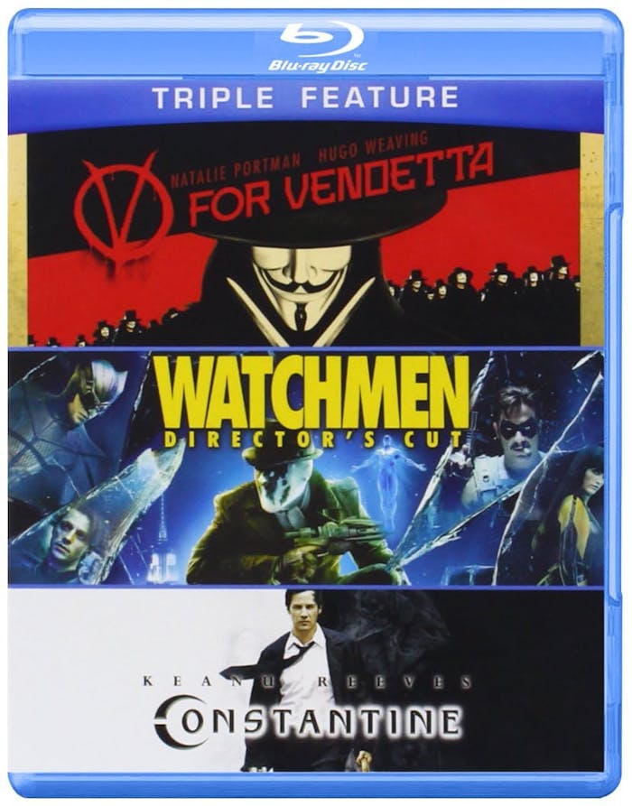 V for Vendetta/Watchmen/Constantine (Box Set) [Blu-ray]