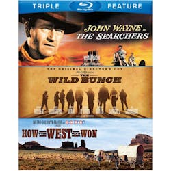 The Searchers/The Wild Bunch/How the West Was Won (Box Set) [Blu-ray]
