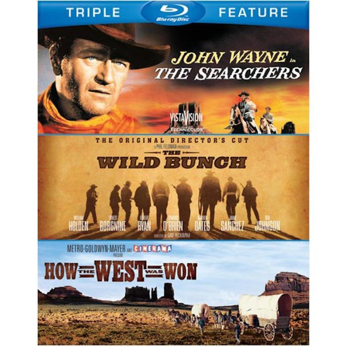 The Searchers/The Wild Bunch/How the West Was Won (Box Set) [Blu-ray]