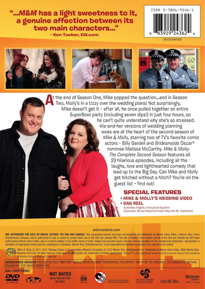 Mike & Molly: The Complete Second Season [DVD]