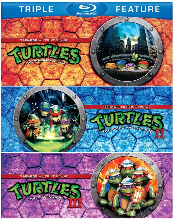 Teenage Mutant Ninja Turtles Triple Feature (Box Set) [Blu-ray]