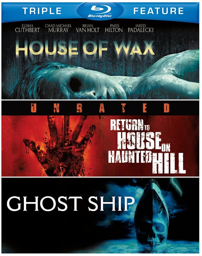 House of Wax/Return to House On Haunted Hill/Ghost Ship (Box Set) [Blu-ray]