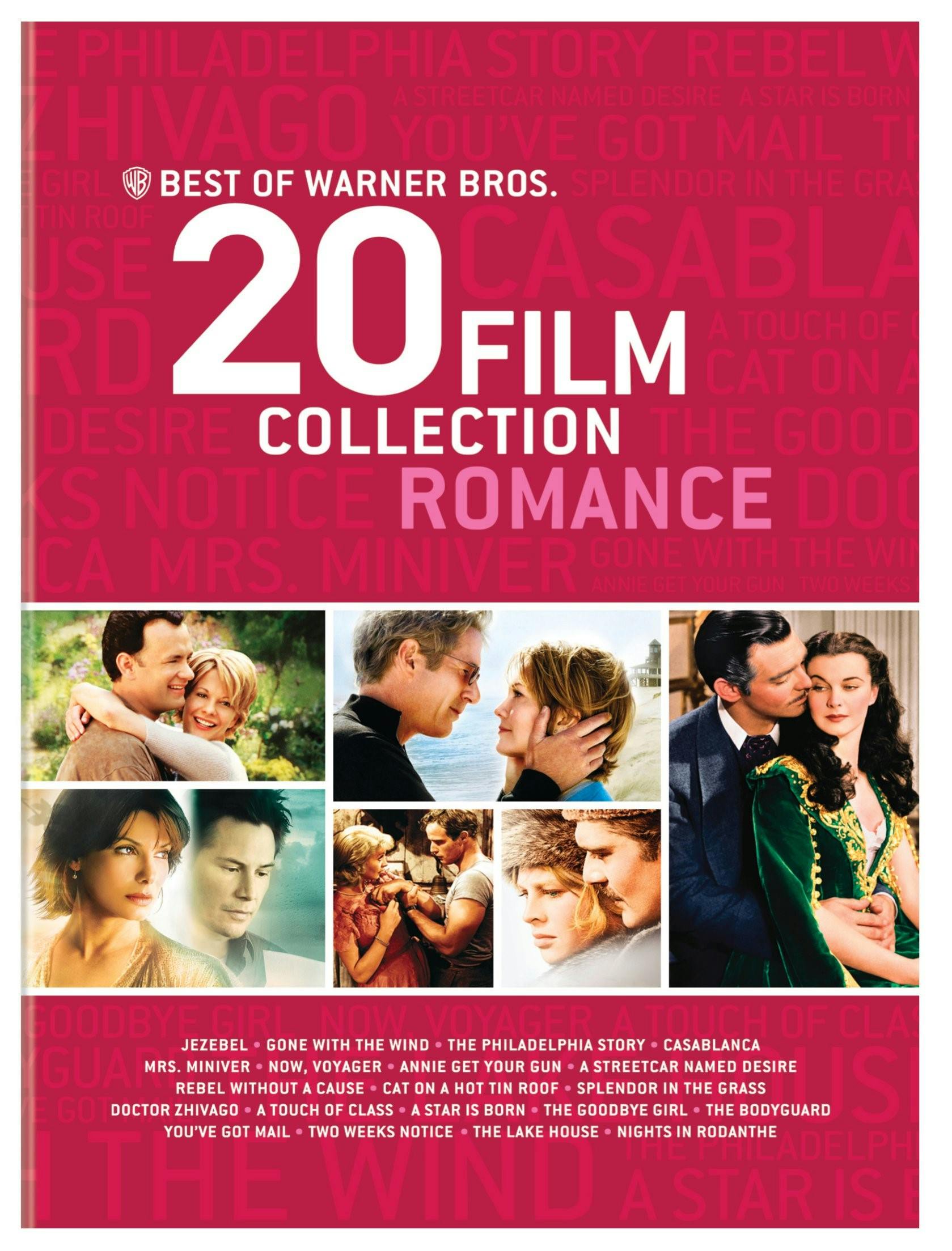 Best of Warner Bros. 20 Film Collection Romance (DVD Set) - DVD