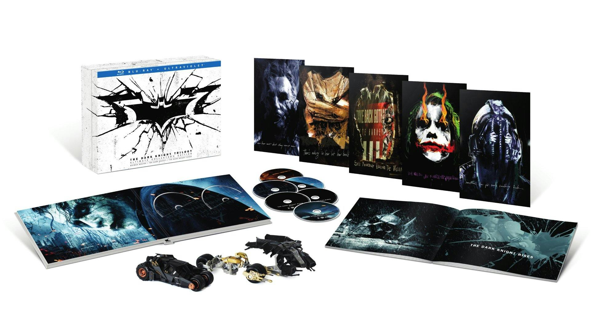 Buy The Dark Knight Trilogy Collector's Edition Blu-ray | GRUV