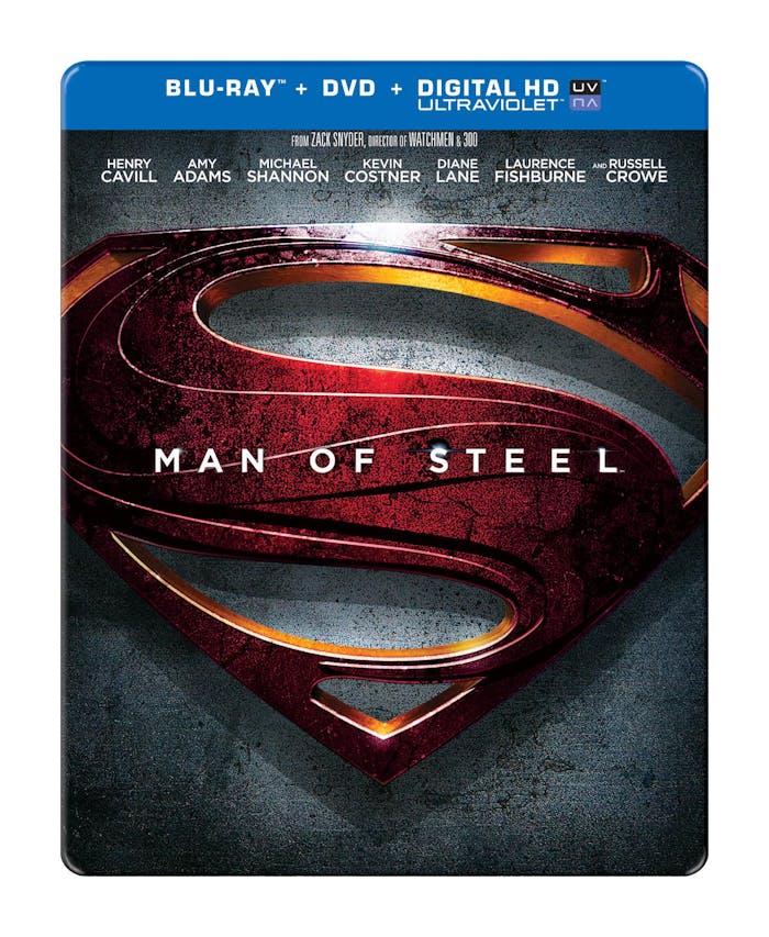 Man of Steel (Blu-ray Steelbook + DVD) [Blu-ray]