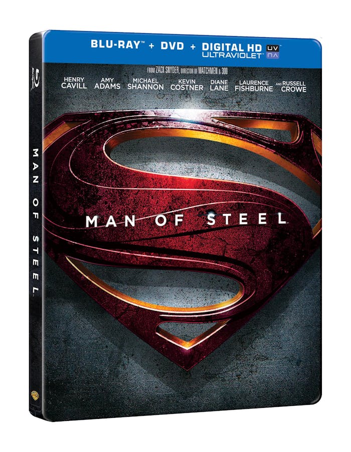 Man of Steel (Blu-ray Steelbook + DVD) [Blu-ray]