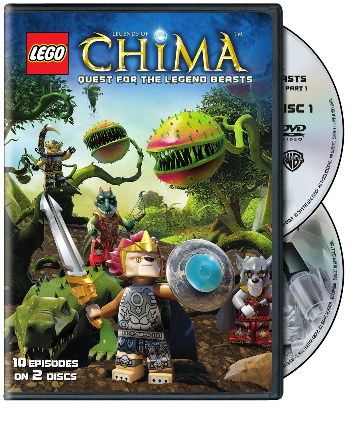 LEGO Legends of Chima: Quest for the Legend Beasts Season 2 Part 1 - DVD