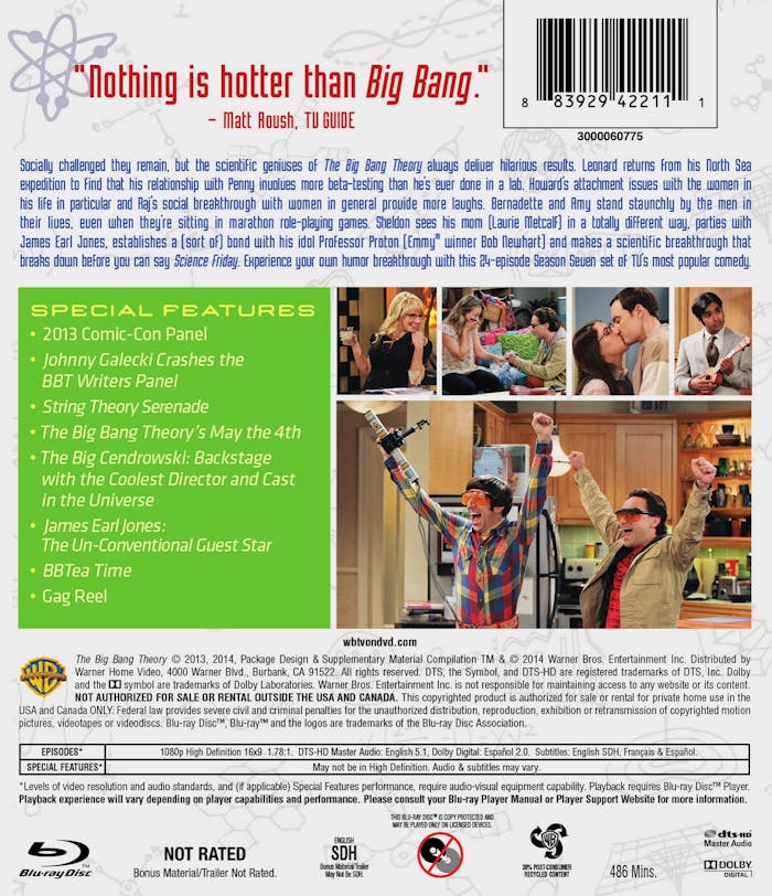 Big Bang Theory, The: The Complete Seventh Season [Blu-ray]