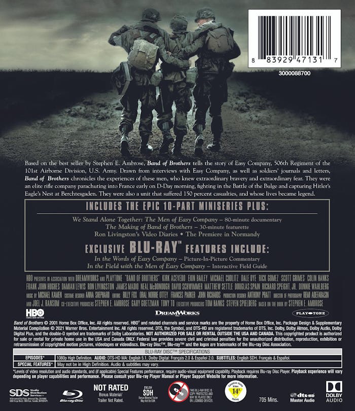 Band of Brothers (Box Set) [Blu-ray]
