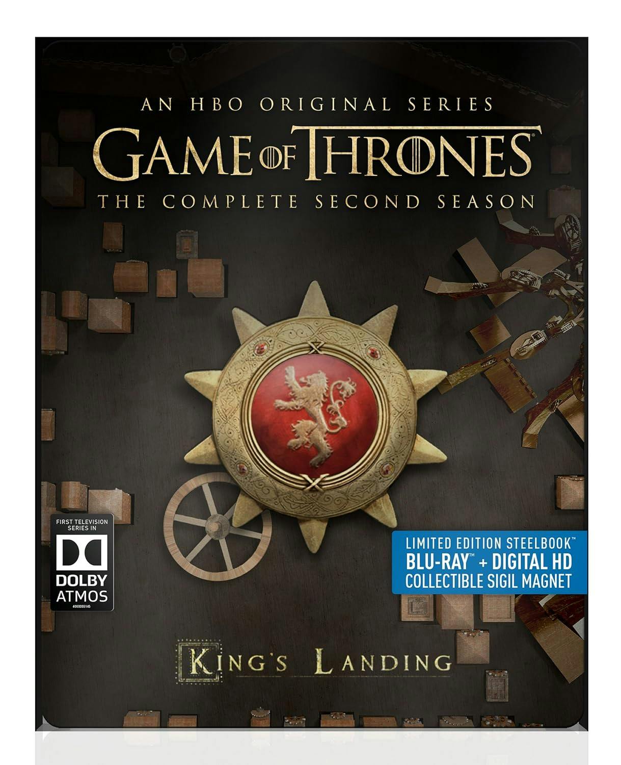 Game of Thrones: The Complete Second Season (Blu-ray Steelbook) - Blu-ray  - Sci Fi Television on Blu-ray - TV Shows on GRUV