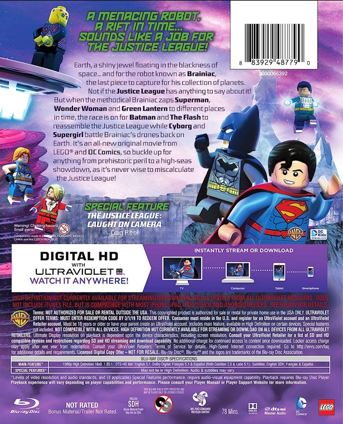 LEGO DC:Cosmic Clash (Blu-ray + Toy) [Blu-ray]