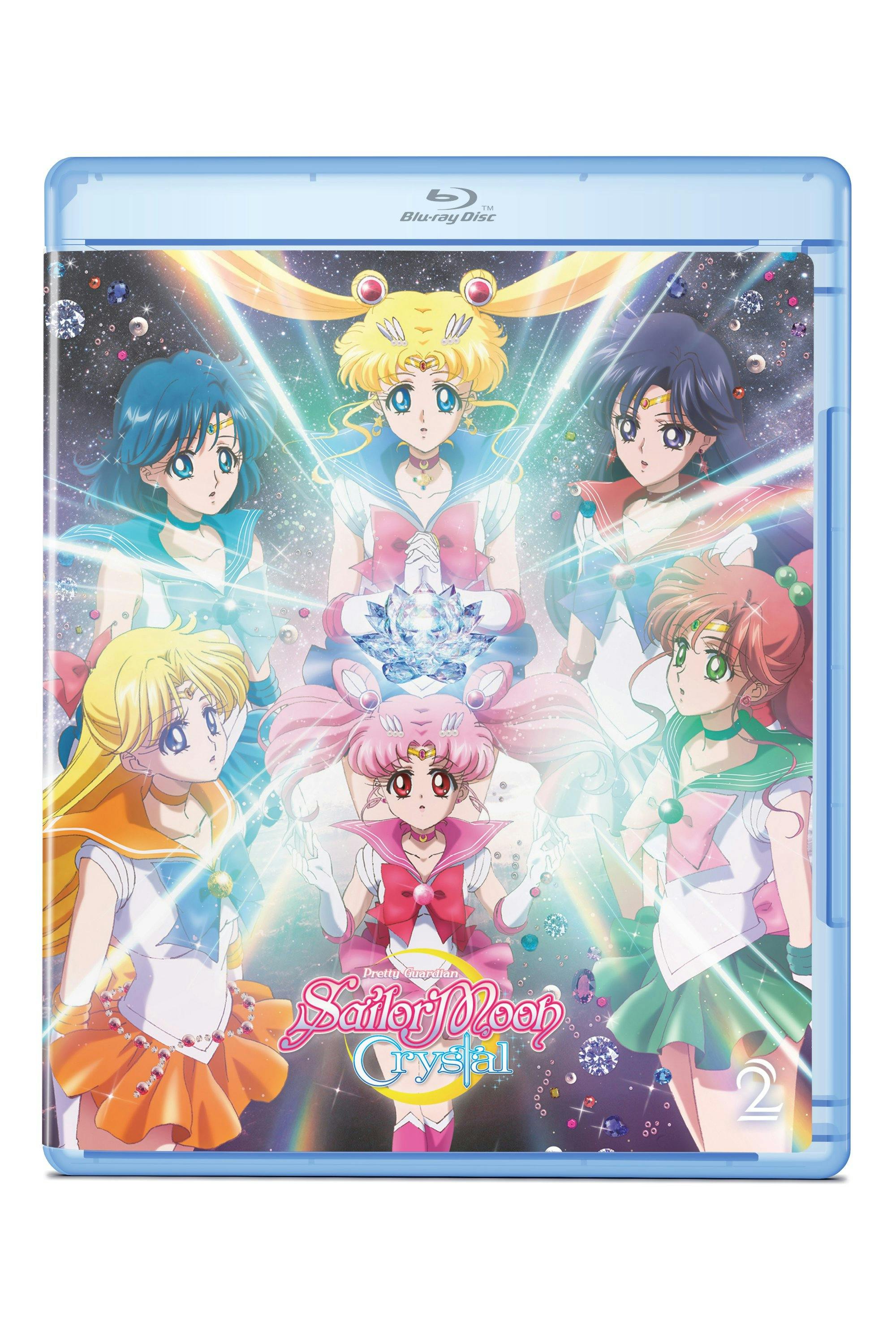 Sailor Moon Crystal Set 2 Standard Blu-ray Combo Pack (Blu-ray + DVD) - Blu-ray