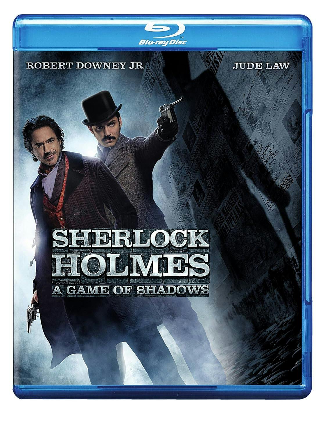 Sherlock Holmes: A Game of Shadows (Blu-ray New Box Art) - Blu-ray