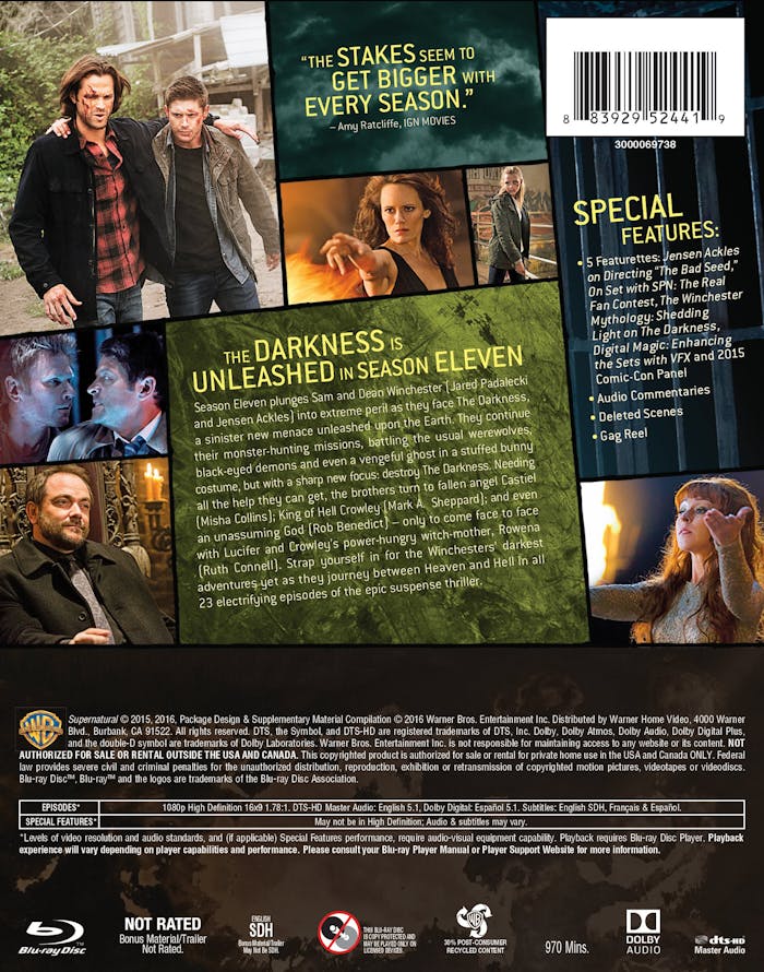 Supernatural: The Complete Eleventh Season [Blu-ray]