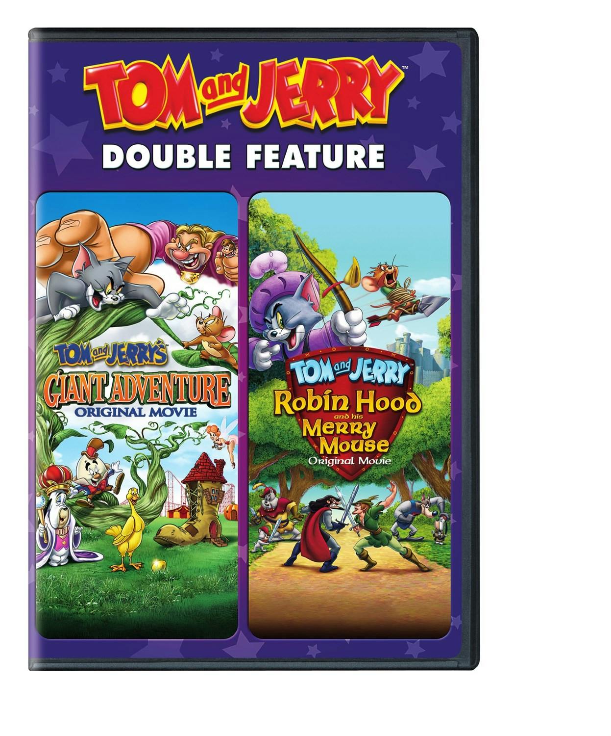Tom and Jerry: Giant Adventure / Robin Hood and His Merry Mouse (DVD Double Feature) - DVD