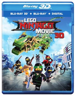 The Lego Ninjago Movie (3D Blu-ray) [Blu-ray]