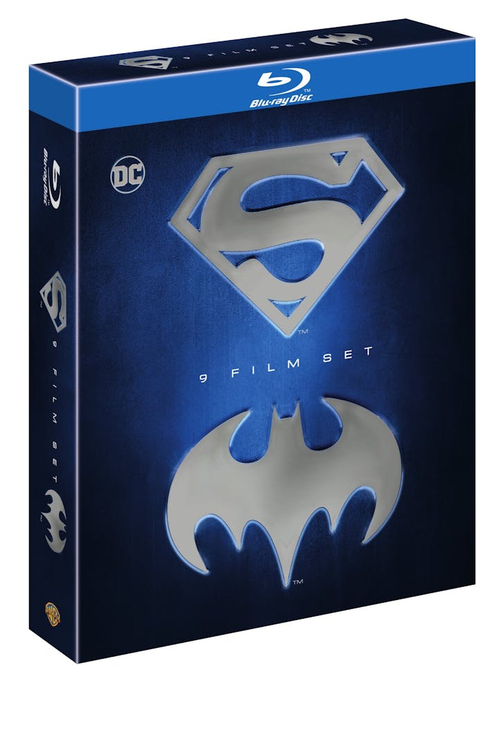Batman & Superman 9-Film Set (Box Set) [Blu-ray]