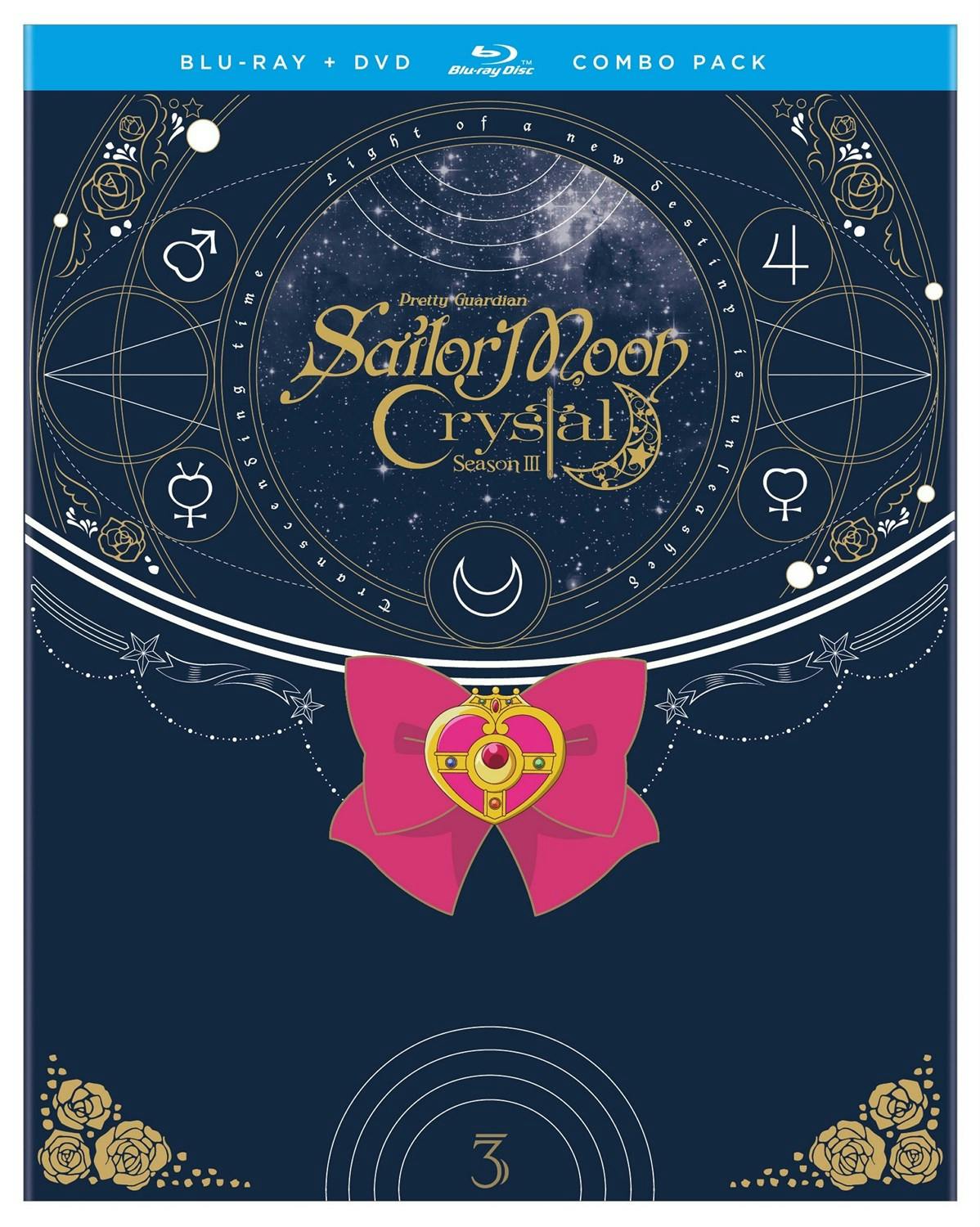 Sailor Moon Crystal Season 3 Standard Edition (Blu-ray + DVD) - Blu-ray