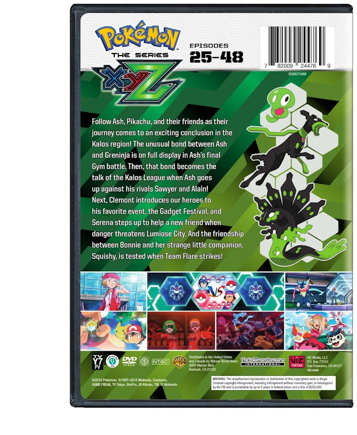 Pokemon the Series: XYZ Set 1 (DVD) : Various