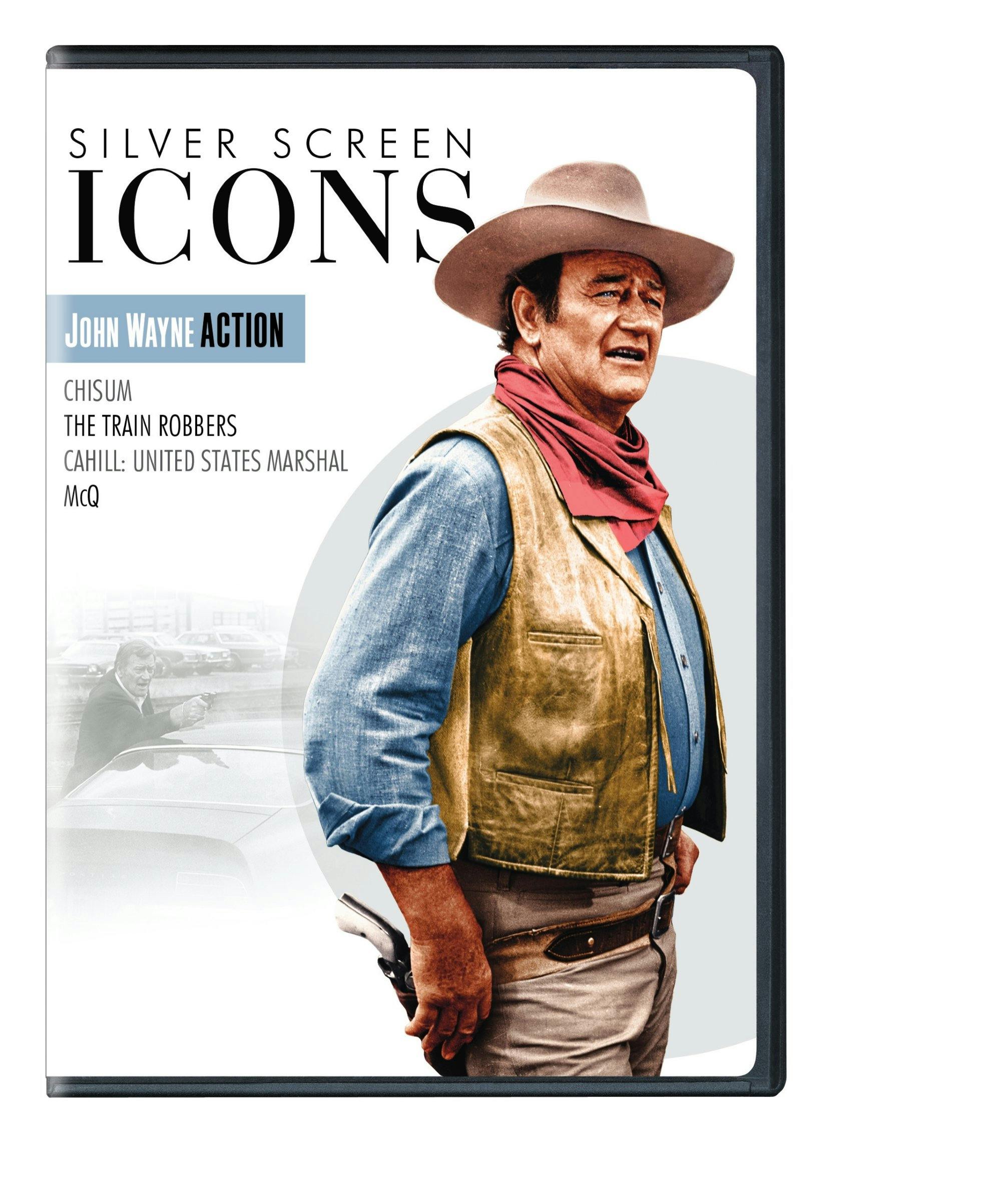 Silver Screen Icons: John Wayne Action (DVD New Box Art) - DVD