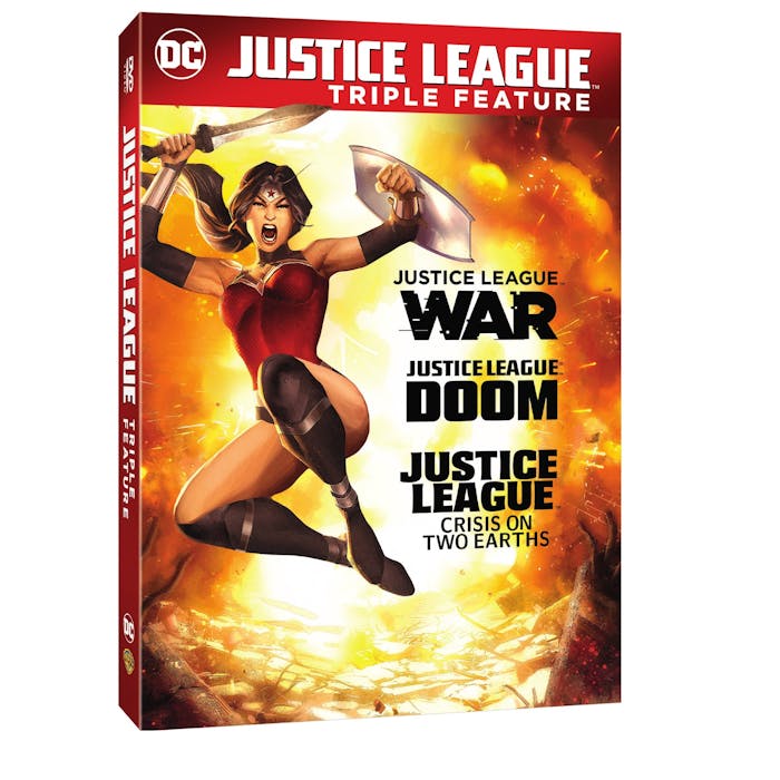 Justice League: War / Doom / Crisis on 2 Earths (DVD Triple Feature) [DVD]