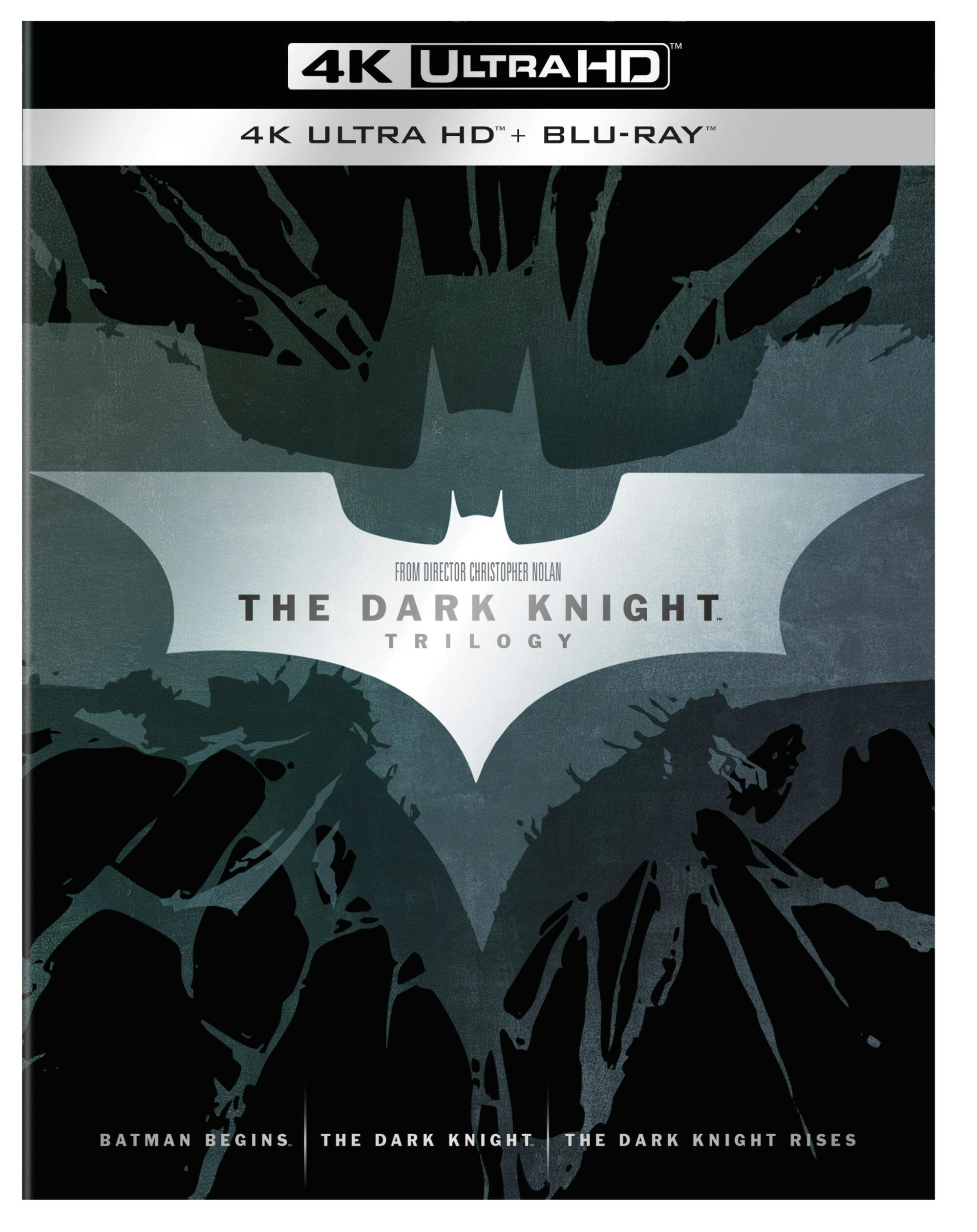 Buy The Dark Knight Trilogy 4K Ultra HD + Blu-ray UHD | GRUV