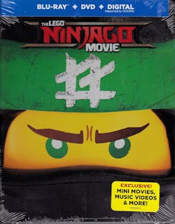 The Lego Ninjago Movie (Blu-ray Steelbook) [Blu-ray]