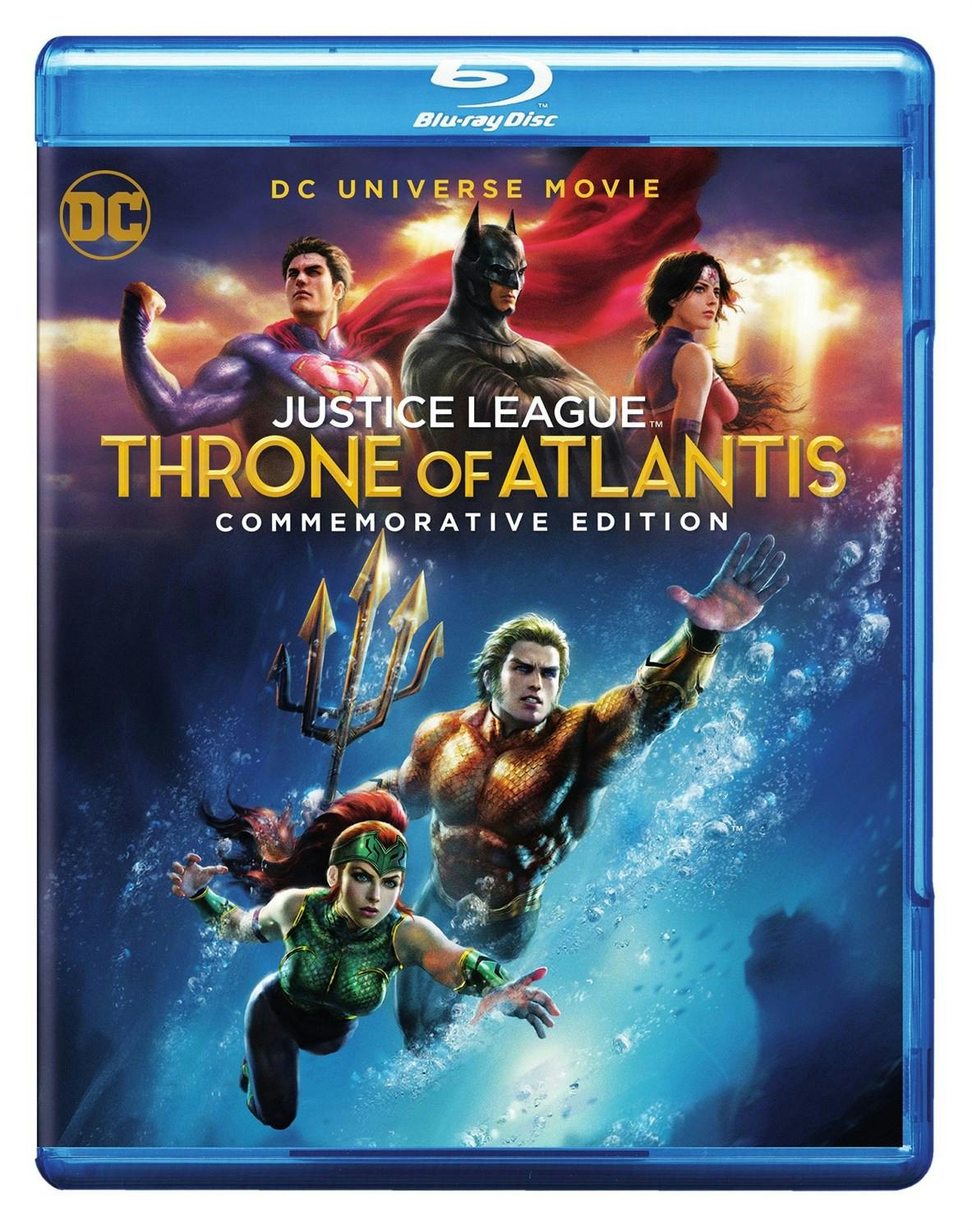 DCU Justice League: Throne of Atlantis Commemorative Edition (Blu-ray Commemorative Edition) - Blu-ray