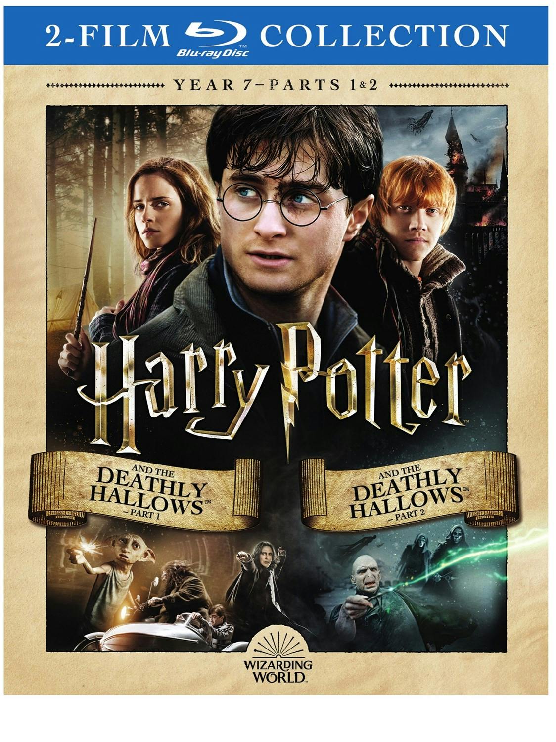 Harry Potter: Deathly Hallows, Part 1&2 (Blu-ray Double Feature) - Blu-ray