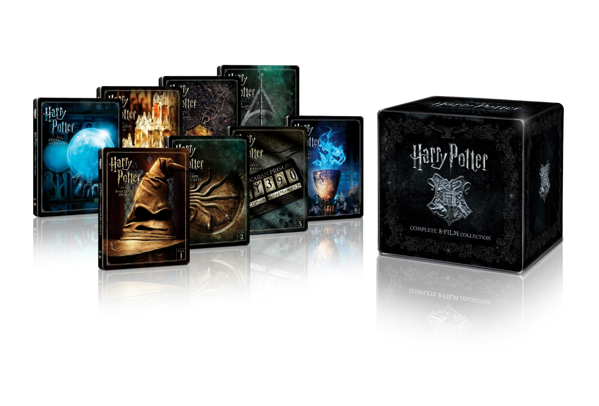 Buy Harry Potter: Complete 8 Film Collection (Steelboo UHD | GRUV