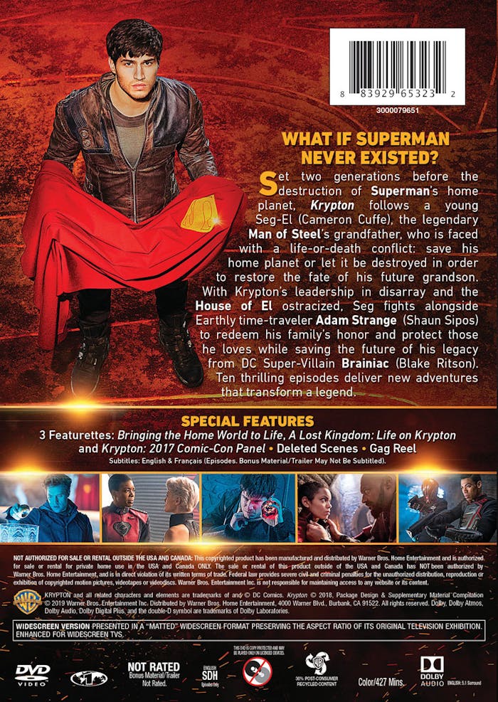 Krypton: The Complete First Season [DVD]