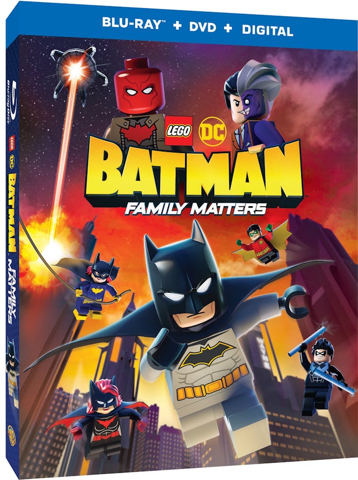 LEGO DC: Batman: Family Matters BD (Blu-ray + DVD) [Blu-ray]