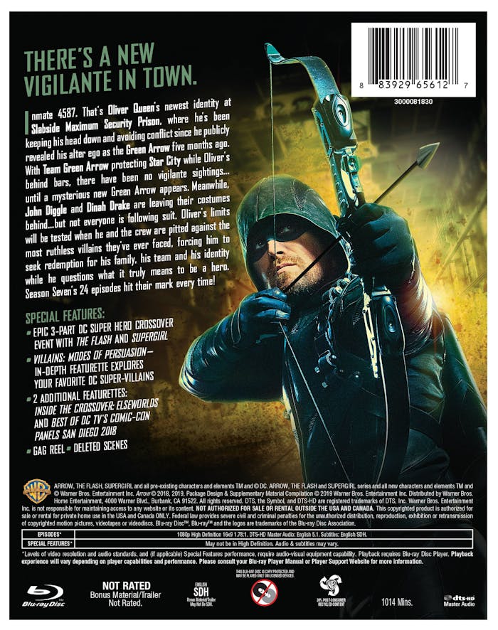 Arrow: The Complete Seventh Season [Blu-ray]