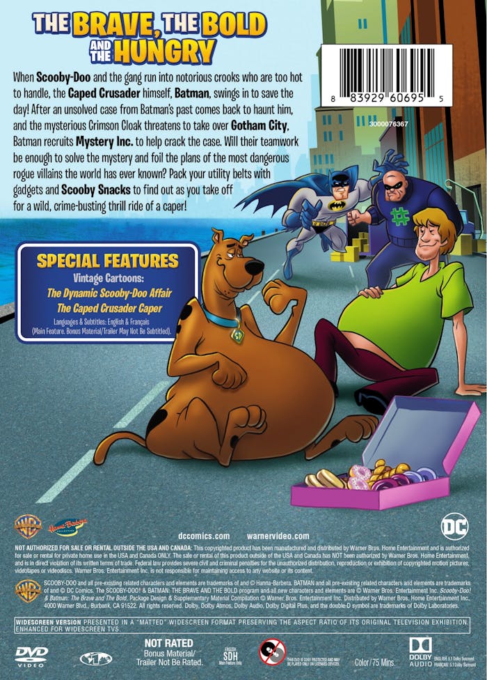 Scooby-Doo!-and-Batman:-The-Brave-and-the-Bold-(Black-Friday/DVD)-[DVD] [DVD]