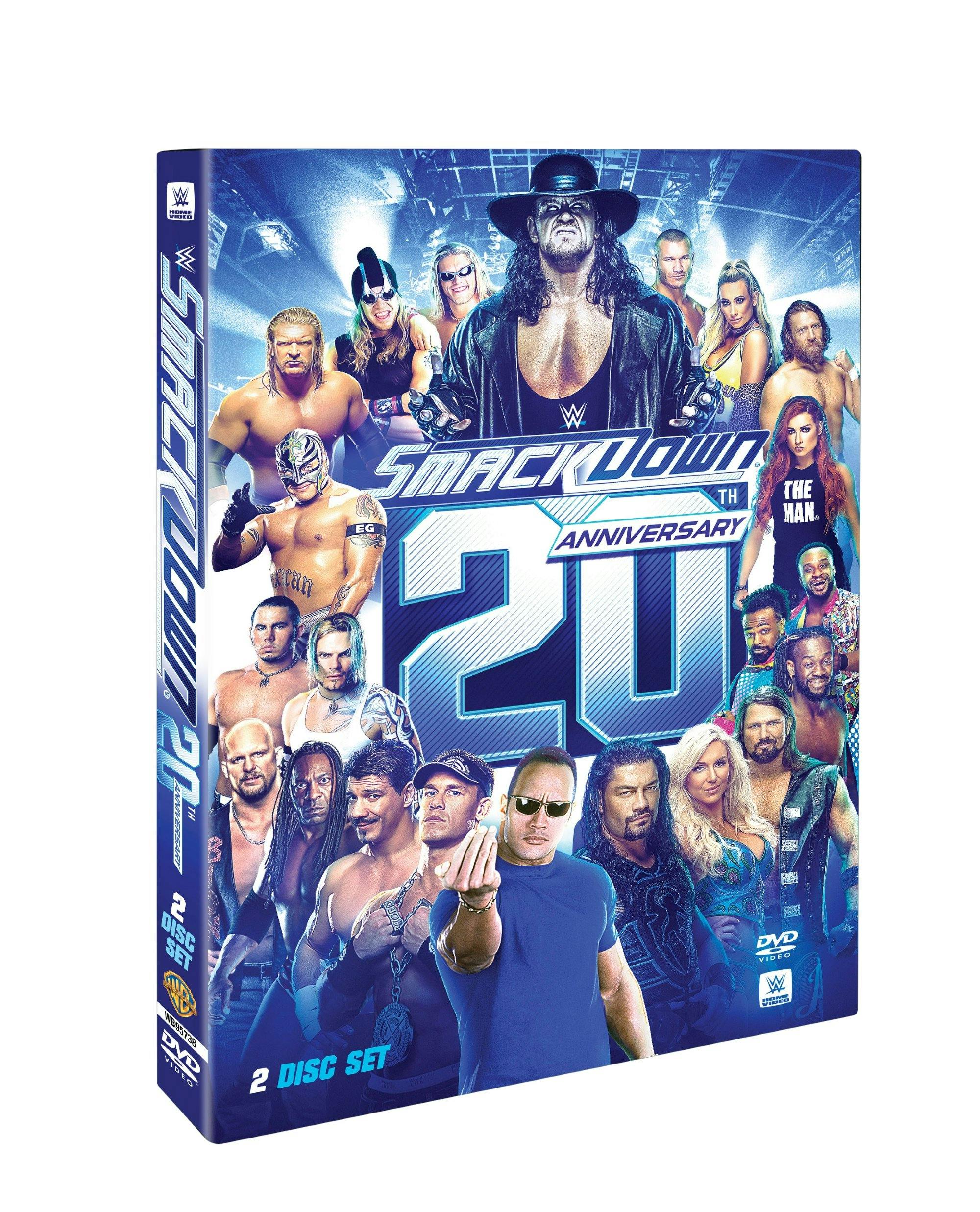 Buy WWE: Smackdown 20th Anniversary DVD | GRUV