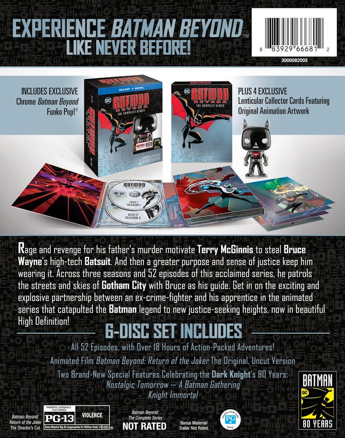 Batman Beyond: The Complete Series Deluxe Limited Edition (Blu-ray + Funko) [Blu-ray]